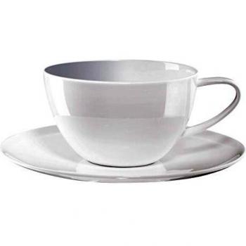 ASA 1965014 à table Tasse et soucoupe café au lait 0,25 l ( 1 Set ), Rouge
