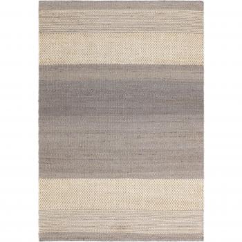 Tapis moderne en jute gris 200x290 cm