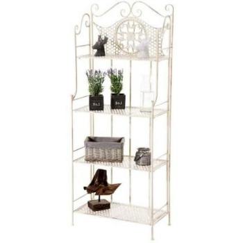 Rangement Antique Étagère Pliable Anika CLP