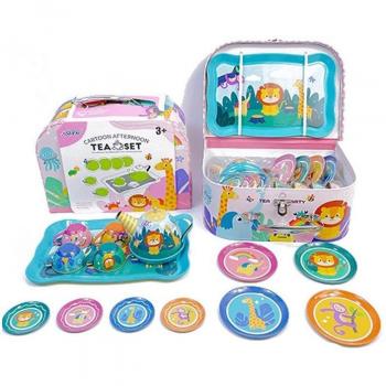 Set de Té en Maletín con Animales