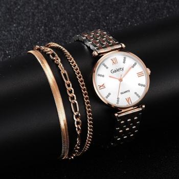 4PCS Bracelet Watch Set for Women
