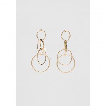 Orecchini Stradivarius Pendenti Oro Circolo