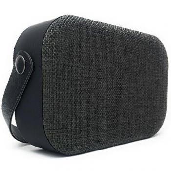 Altavoz Portátil Denver BTS-63 Black Bluetooth 4.1, Potencia 2x3W, con Entrada Auxiliar Jack 3.5mm y Batería Recargable de 400mAh