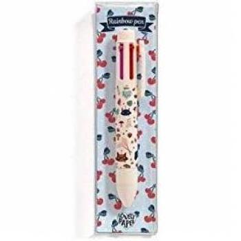 Bolígrafo Lucille de 6 colores