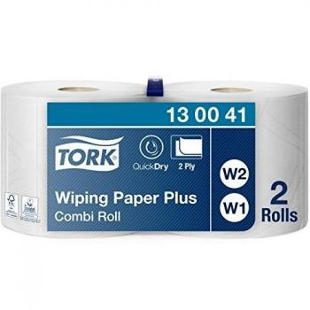 Wischtücher Tork 130041 Plus combi W1/W2 2-lagig