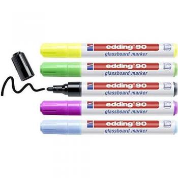 Edding Glasboardmarker 2-3 mm Rundspitze, sortiert