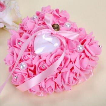 Romantic Ring Box with Rose Design