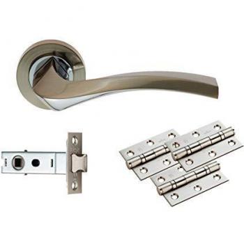 Sines Polished Chrome Ultimate Door Latch Kit