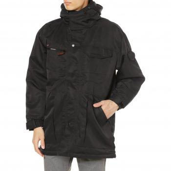 A-2766 Ultra‑Thermal Black Sapphire Outdoor Coat – Cocos Nobuoka