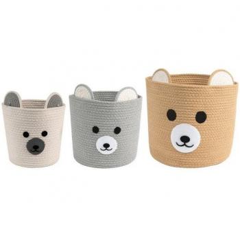 Lot de 3 paniers TANKA