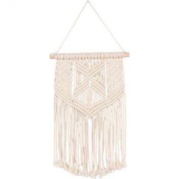 Diseño de dormitorio en macramé
