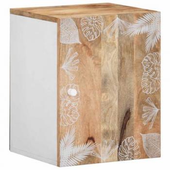 Armário Suspensível de WC VidaXL 38x33,5x48cm Mangueira Maciça