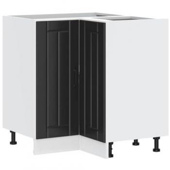 Mobile Base Angolo Lucca 75x75cm Nero
