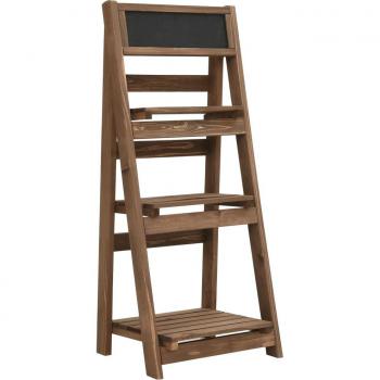Soporte Jardín Niveles 3 + Tablero de Madera Maciza