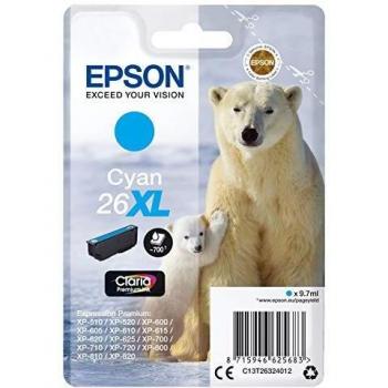 Epson CLARIA HOME INK CYAN 26XL (C) Druckerpatrone