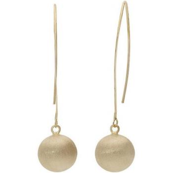 Goldfarbenes FIRETTI‑Silber-925‑Ohrringset mit Kugel‑Ohrhaken, Damen