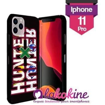 Custodia Protettiva in Silicone per iPhone 11 Pro Hunter x Hunter Nera