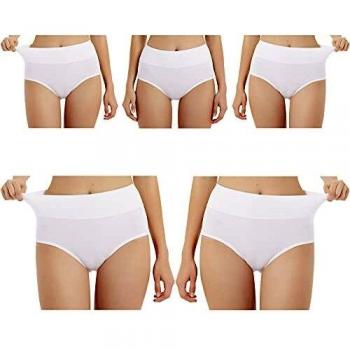 Mutande Post Parto EKSHER Vita Alta Bianca