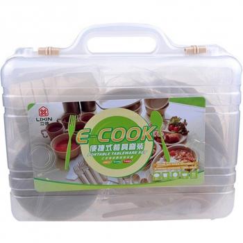 Plastic Picnic Dishes Set