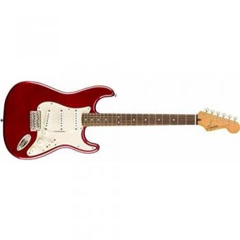 Squier Classic Vibe 60s Stratocaster Electric Guitar, Candy Apple Red