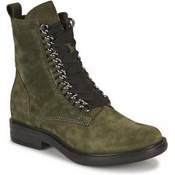 Mjus Women's Chain-Embellished Kaki Mid Boots