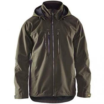 Chaqueta de trabajo BLANKLADER 4890 con forro técnico verde oliva/negro XLXXL
