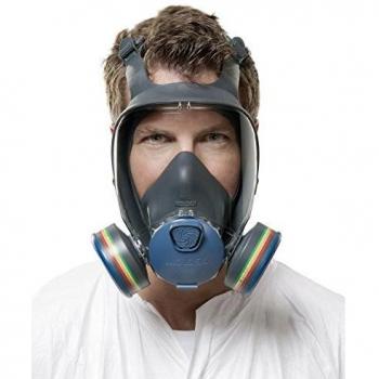 Moldex Full Face Mask with Easy Lock Connectors (Size M, 9000 Series)