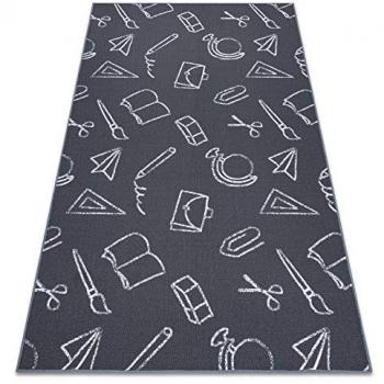 Alfombra Kids School Grey 250x300 cm