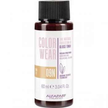 Color Wear Gloss Toner 9N Biondo Chiarissimo Alfaparf Milano 60ml