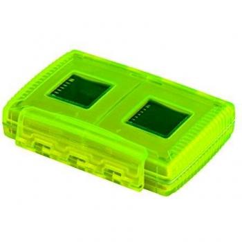 Gepe CardSafe 3862 Neon Yellow – Protector de Tarjetas con Cuatro Compartimentos