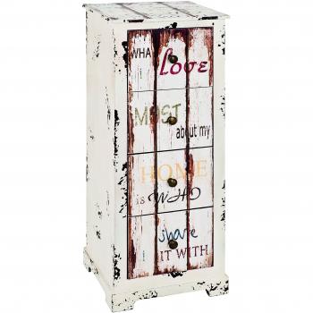 Haku Kommoden‑Set Vintage – 30 × 27 × 76 cm, MDF