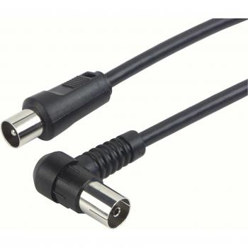 Antennen Kabel 1,5m 75dB schwarz
