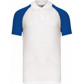 Camiseta Polo Kariban Masculina Pique y Contraste