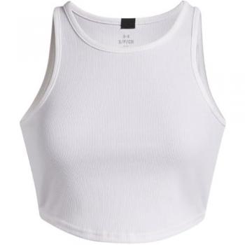 Under Armour Canotta Rival Rib White/M