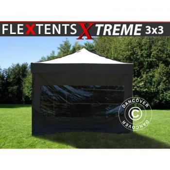 Carpa Dancover 3x3m Plegable Negra