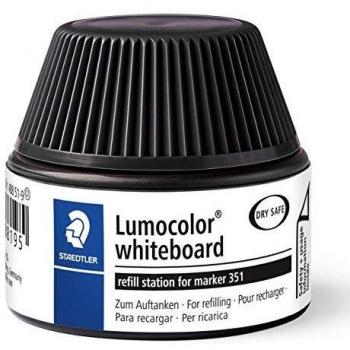 Staedtler Lumocolor Whiteboardmarker-Nachfülltusche (30ml), schwarz