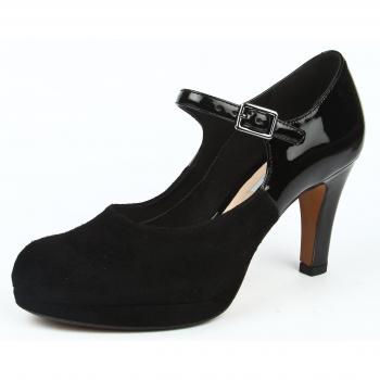 Clarks Angie Kendra Black Suede