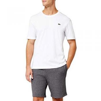 Lacoste 3XL Men’s White T‑Shirt with Signature Patch