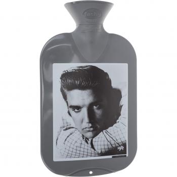 Grau Fashy Radio-Wärmflasche für das Bett – 2 Liter