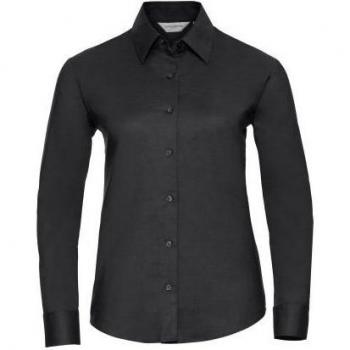 Camicia Oxford Signora 3XL Nera – Russell Collection