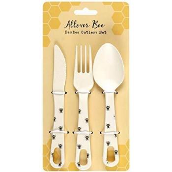 GreenBee Bamboo Dining Set