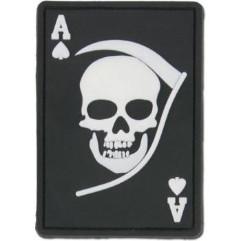 Patch 3D Deaht Ace colore nero e bianco