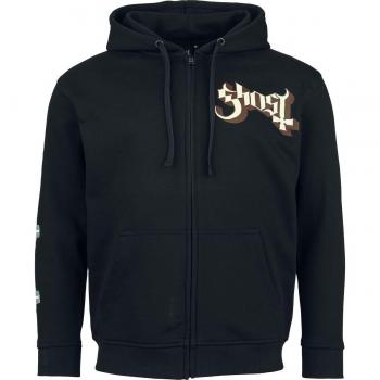 Ghost Opus Men's Black Zip-Hooded Sweatshirt