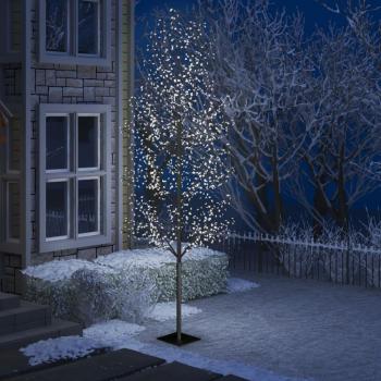 VidaXL Christmas Tree with 1200 Cold White LEDs, 400 cm