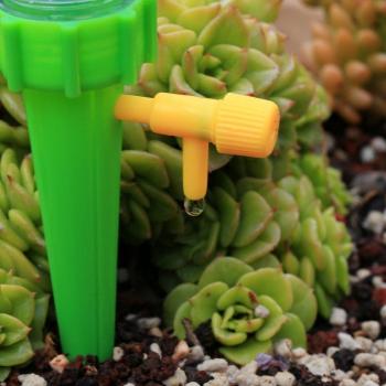 10pcs Plant Watering Stakes with Adjustable Flow