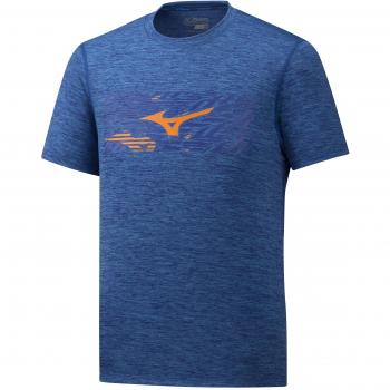 Mizuno Impulse Core Wild Bird Herren-Tee Mazarinblau M