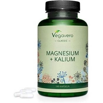 Vegavero Kapseln mit Magnesium & Kalium – 180 Stück