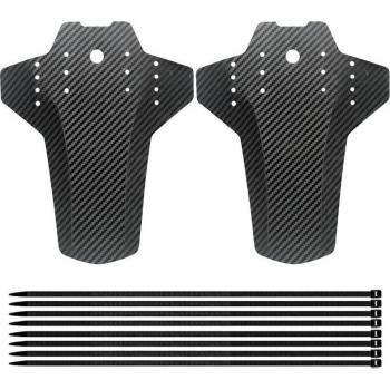 TOP2Pcs Front and Rear Bike Mud Guards