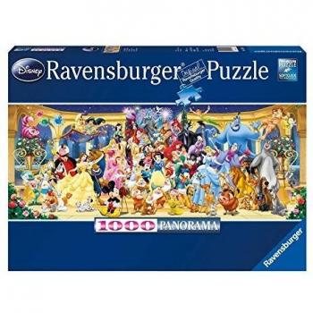Puzzle de 1000 pièces Photo de groupe Disney Panorama Ravensburger