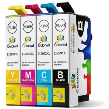 Colorwd Compatible Tinta Epson 29XL (4 Colores)